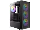 ANTEC AX26 RGB Elite PC Gehäuse Midi Tower Gaming ATX, schwarz