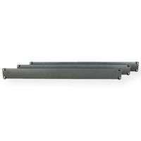 19"-Blindplatten zum Einklipsen, Kunststoff 1 HE, 10St., RAL 7016 anthrazit