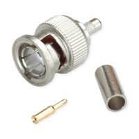 TELEGÄRTNER BNC-Crimpstecker 75 Ohm