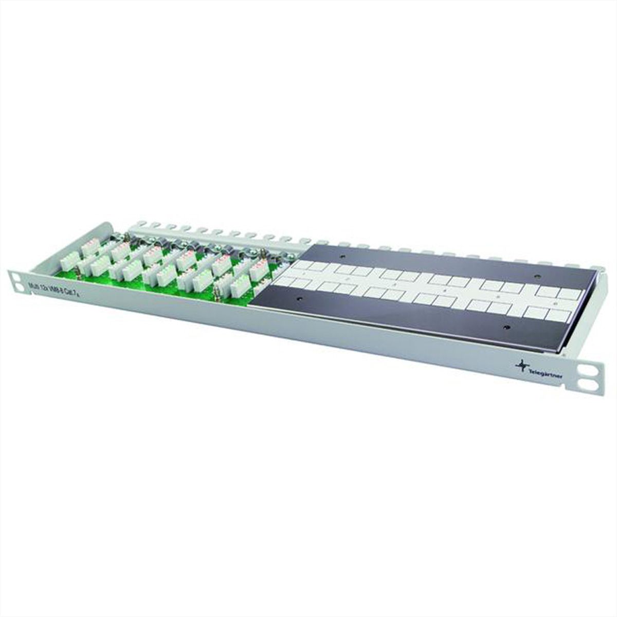 TELEGÄRTNER 19"-Verbinder Multi VM Cat.7 (Class F)