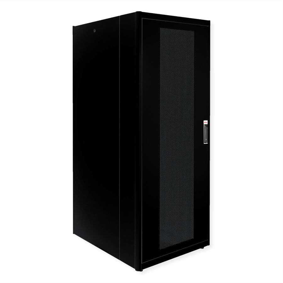 ROLINE 19-Zoll Serverschrank Basic 42 HE, 800x1000 BxT perforiert schwarz