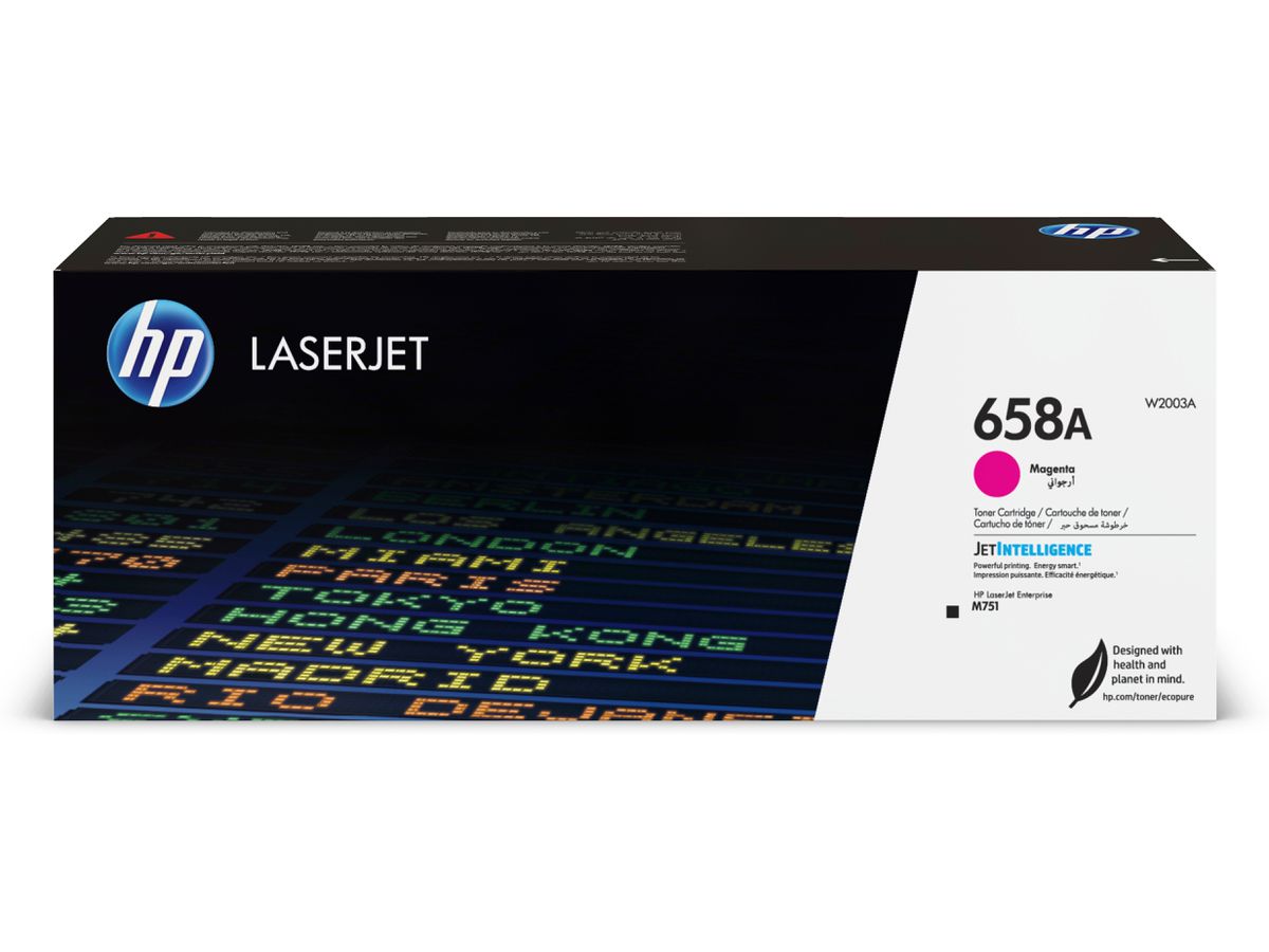 HP 658A Magenta Original LaserJet Tonerkartusche