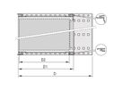 SCHROFF BGT PRO 3HE 28TE 205T O H MZ