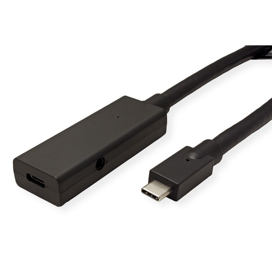 ROLINE USB 3.2 Gen 2 Repeater Kabel, USB C-C, ST/BU, 5 m
