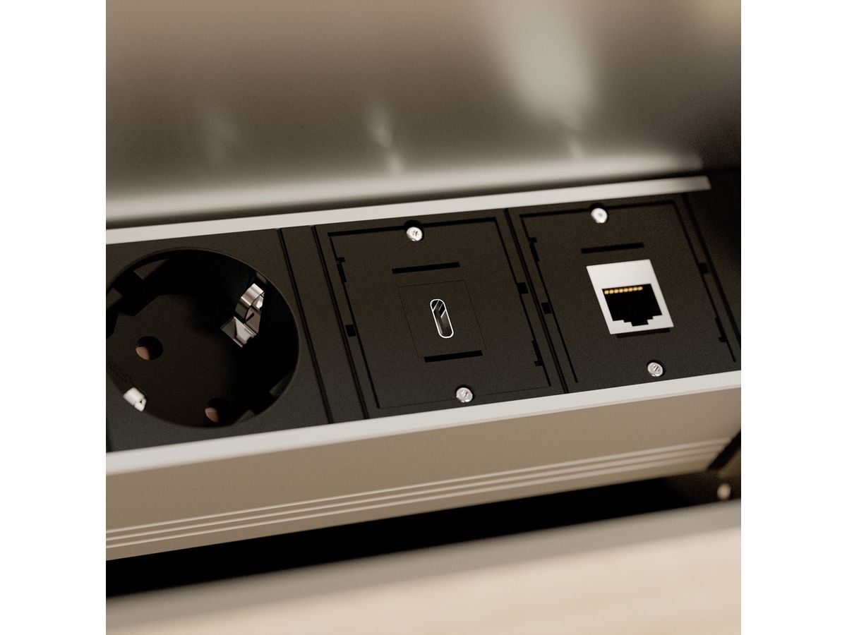 BACHMANN Keystone USB 3.1 Kupplung Typ C, Buchse/Stecker, 0,5 m