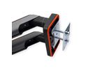 ROLINE LCD-Doppelarm, Tischmontage, Gasfeder, je 5 Gelenke, 17-35 Zoll, bis 2x 20 kg