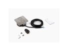 BACHMANN TWIST 2 1xCEE7/3 1xUSB A/C 22W 2,0m AEH Edelstahl-Optik eckig