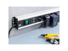 BACHMANN Handwerkerleiste 6x Schutzkontakt, Überspannungschutz, Schalter