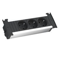 BACHMANN KAPSA S 3xUTE sw Strom 2,0m CEE7/7