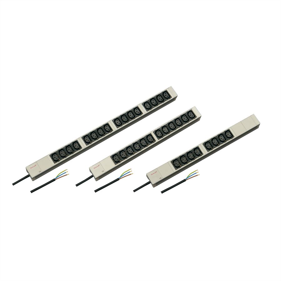 SCHROFF IEC-Steckdosenleiste, C13 - STECKDOSENL. 12XC13 438,5LG