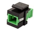 ROLINE Keystone LWL-Adapter SC/SC Simplex, Single Mode, OS2, APC