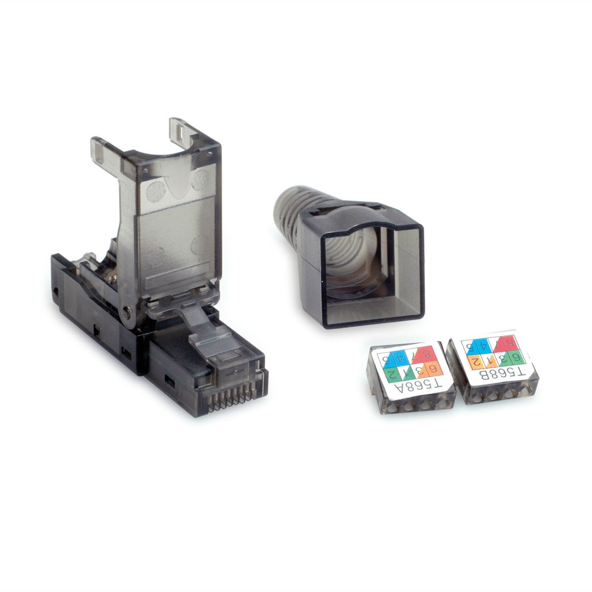 VALUE feldkonfektionierbarer RJ-45 Stecker Cat.6 (Class E), UTP