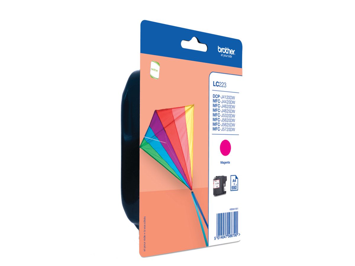 Brother LC223MBP Druckerpatrone 1 Stück(e) Original Magenta