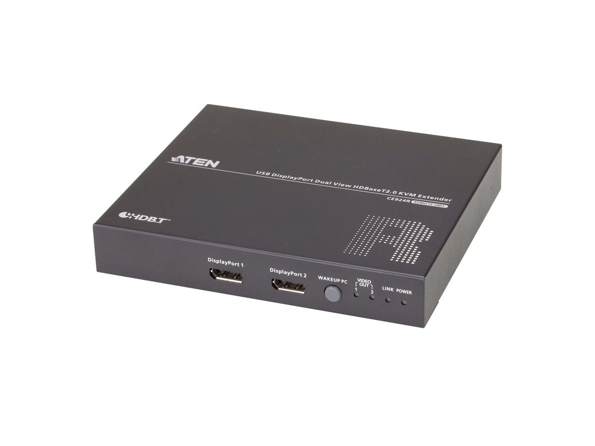 ATEN CE924 USB DisplayPort Dual-Anzeige HDBaseT 2.0 KVM Extender