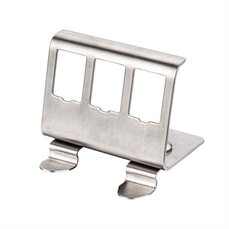 ROLINE Hutschienen-Adapter unbestückt, für 3 Keystones