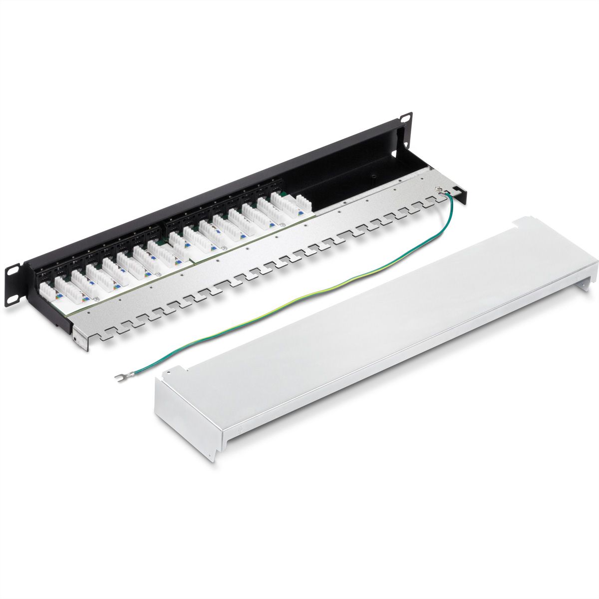 TRENDnet TC-P16C6AS Patch Panel, 16-Port Cat6a geschirmt