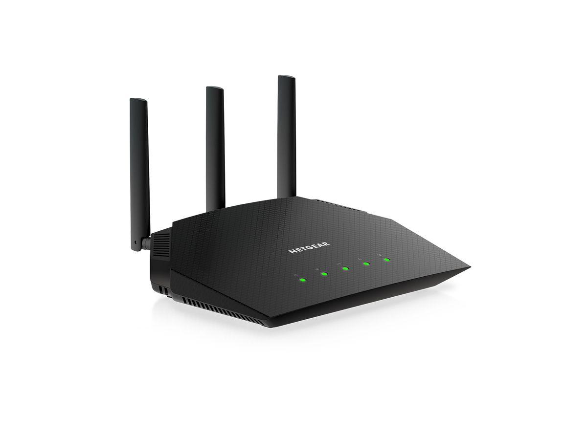 NETGEAR Nighthawk 4-Stream AX1800 WiFi 6 Router (RAX10) WLAN-Router Gigabit Ethernet Dual-Band (2,4 GHz/5 GHz) Schwarz