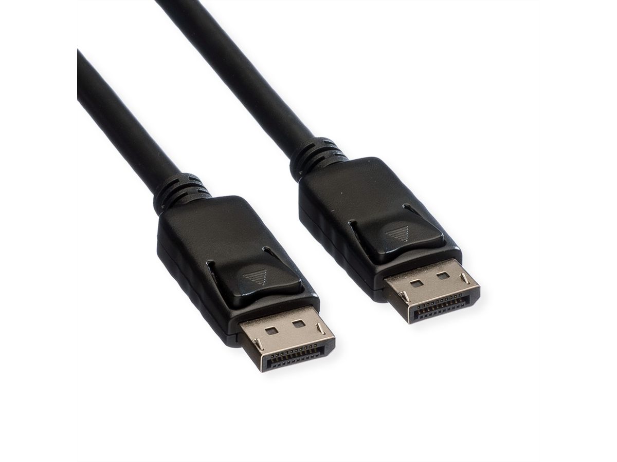 ROLINE DisplayPort Kabel, DP ST - ST, schwarz, 1,5 m