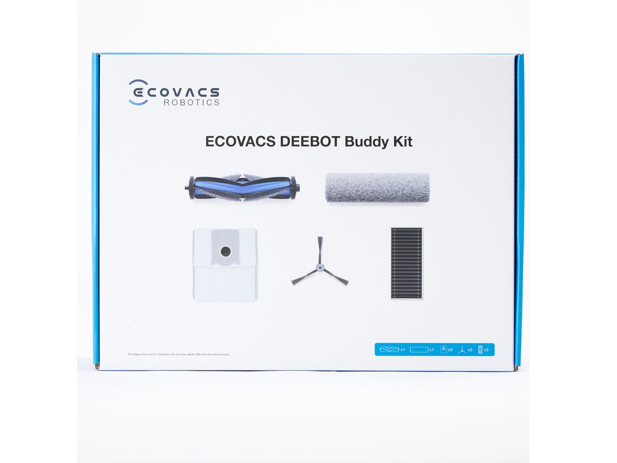 Ecovcas Premium-Ersatzset, zu X8-Serie, Deebot