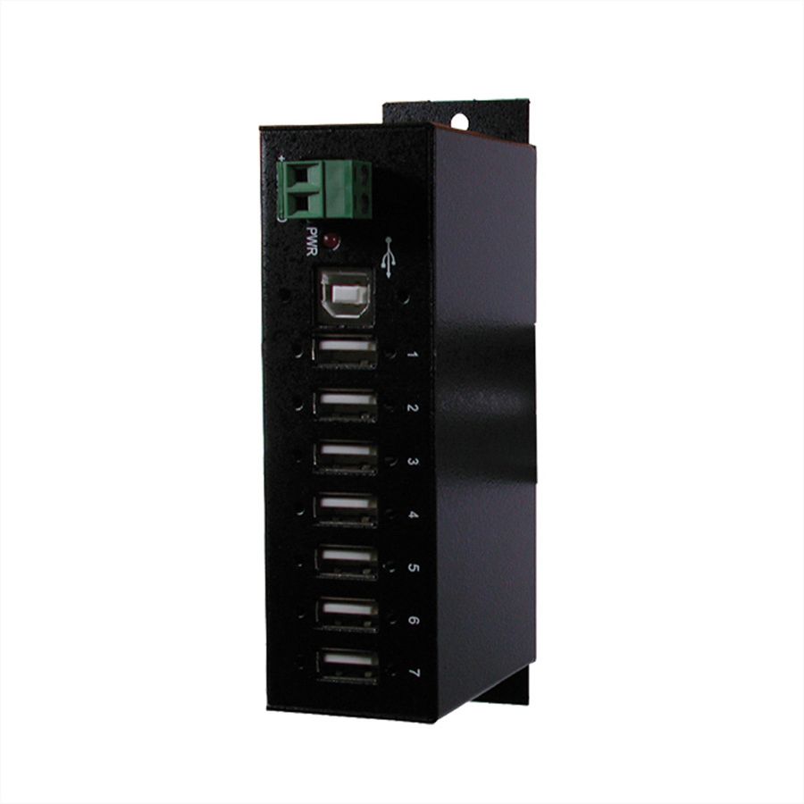 EXSYS EX-1177HMV USB 2.0 Hub Metall 7-Port