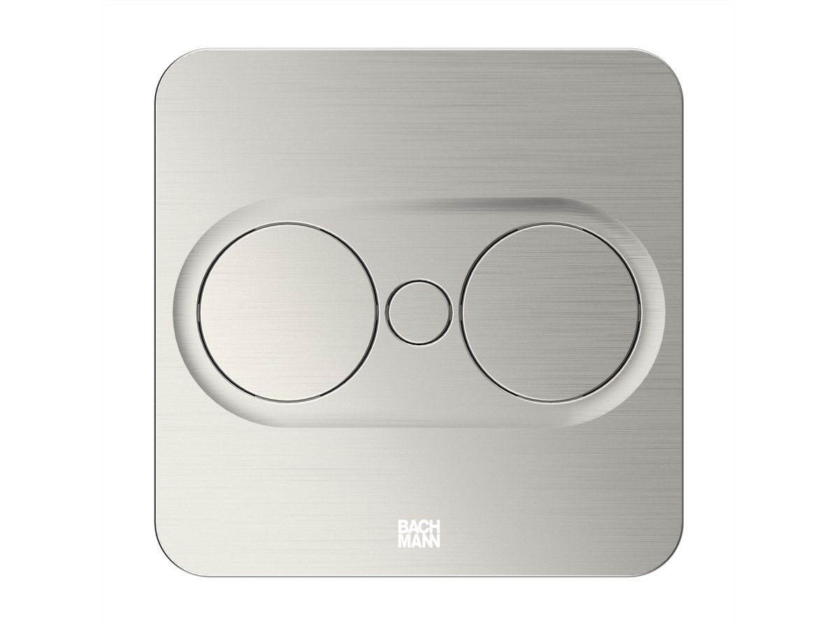 BACHMANN TWIST2 1xCH 1xUSB A/C 22W, L=2,0m AEH T12 Edelstahl-Optik eckig