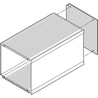 SCHROFF Rückwand - RUECKWAND HF-KASSETTE 12TE