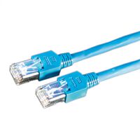 DRAKA Patchkabel Cat.5e (Class D) SF/UTP, UC300, LSOH, blau, 0,5 m