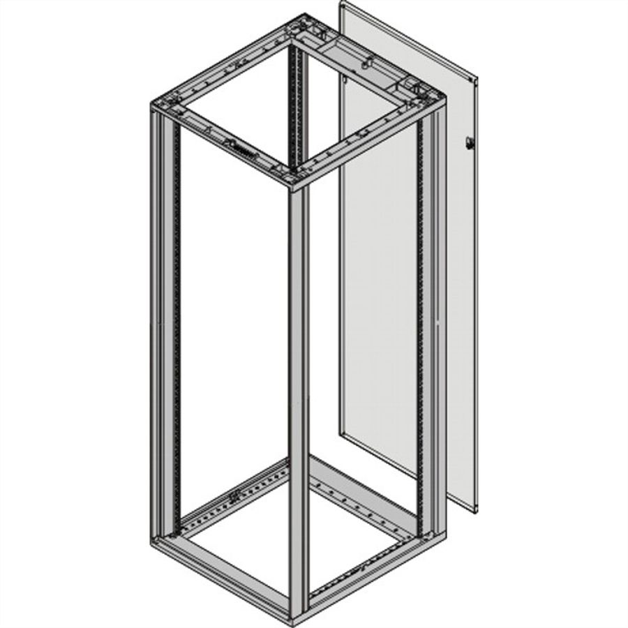 SCHROFF Rückwand - RUECKWAND 12HE 553B RAL7021