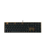 CHERRY KC 200 MX Tastatur Universal USB QWERTY Englisch Schwarz, Bronze