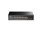CUDY GS1008PS2 8-Port Gigabit Switch PoE+ mit 2x Gigabit SFP 120W