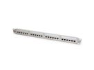 ROLINE Kat.5e (Class D) 19"-Patchpanel, 24 Ports, UTP, grau