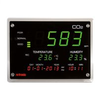 ROTRONIC CO2 Display zur Überwachung der Raumluftqualität
