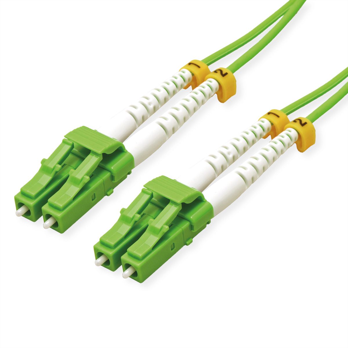 ROLINE LWL-Kabel 50/125µm OM5, LC/LC, LSOH, grün, 7 m