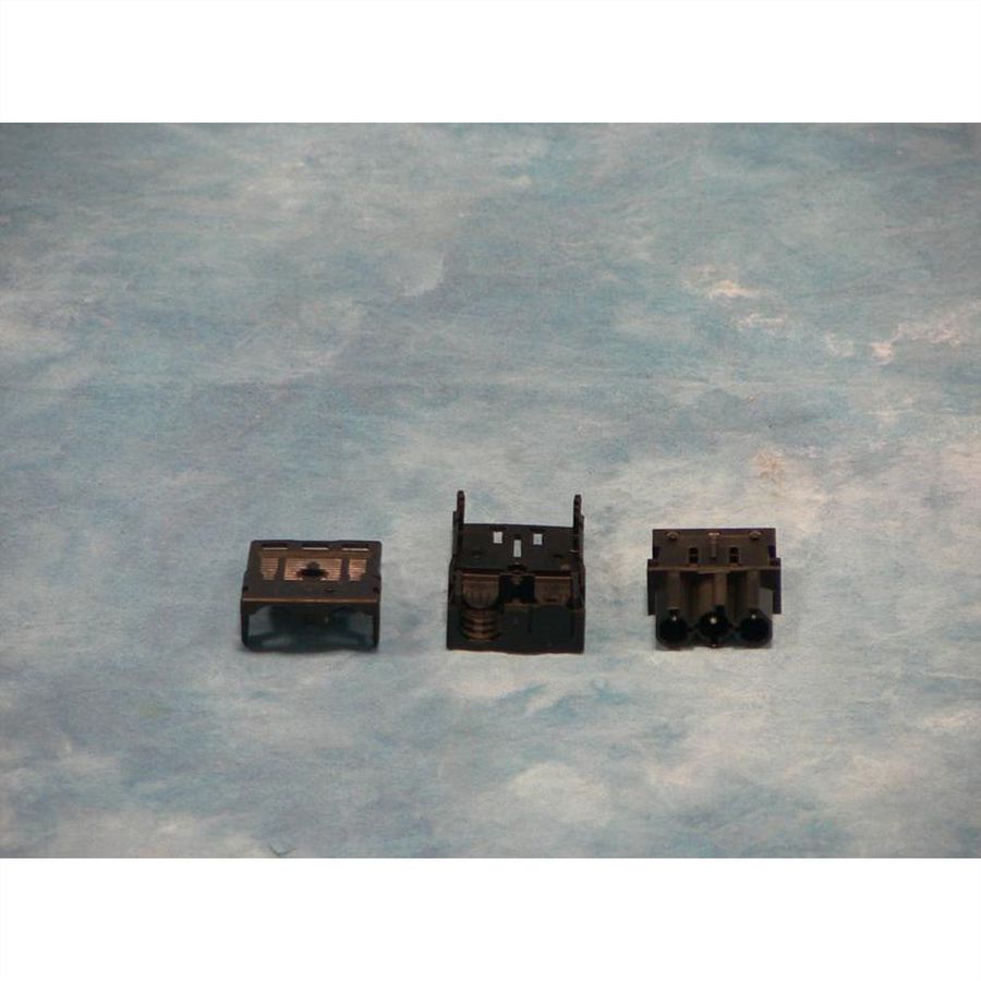 SCHROFF Wieland-Stecker - STECKER SCHWARZ 3-POLIG