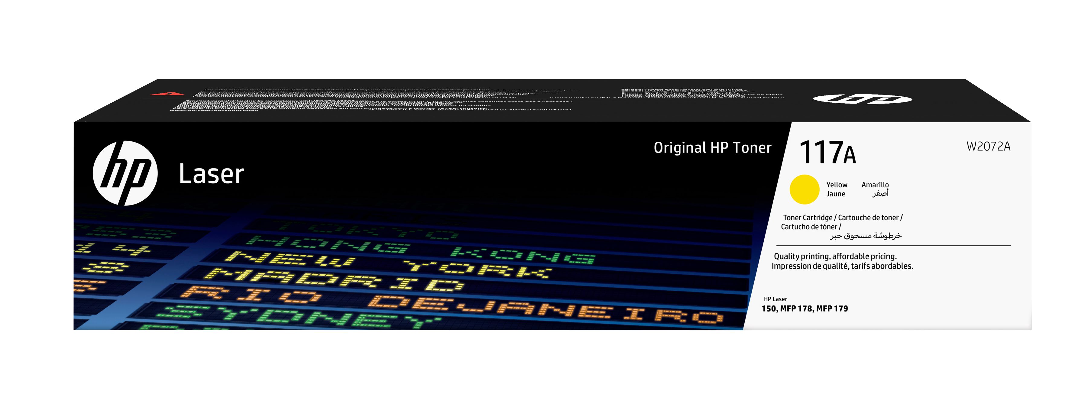 HP 117A Gelb Original Laser Tonerkartusche