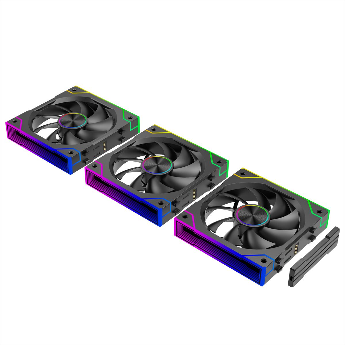XILENCE Gaming Series XF072 ARGB Lüfter 3er Pack, XPF360.ARGB