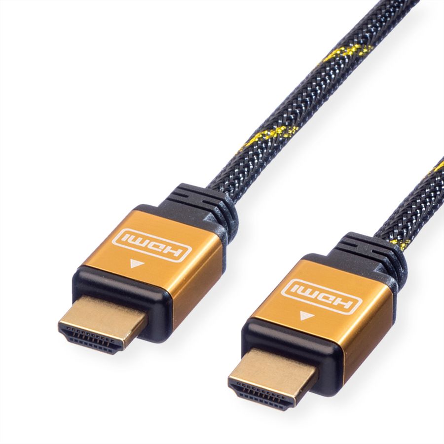 ROLINE GOLD HDMI High Speed Kabel, ST-ST, 2 m