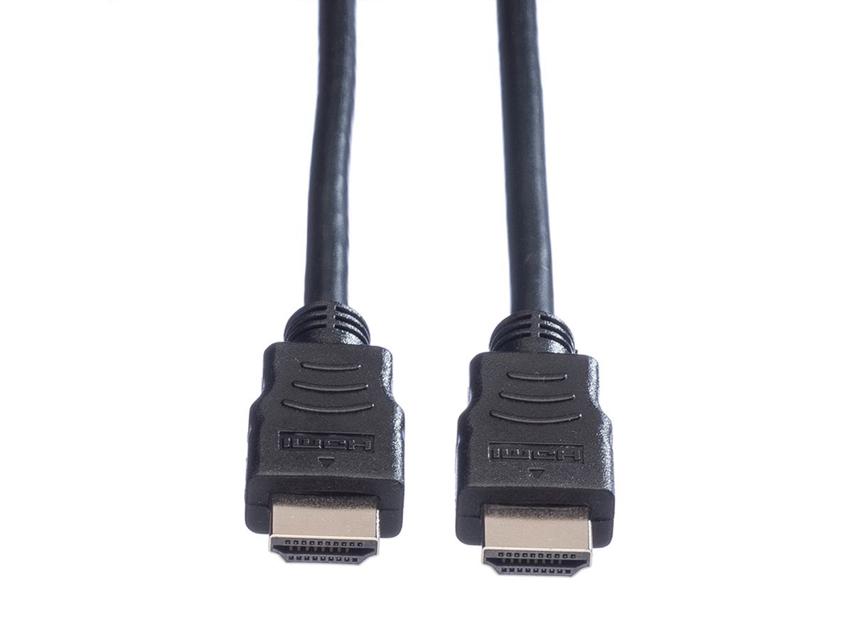 VALUE HDMI High Speed Kabel mit Ethernet, schwarz, 3 m