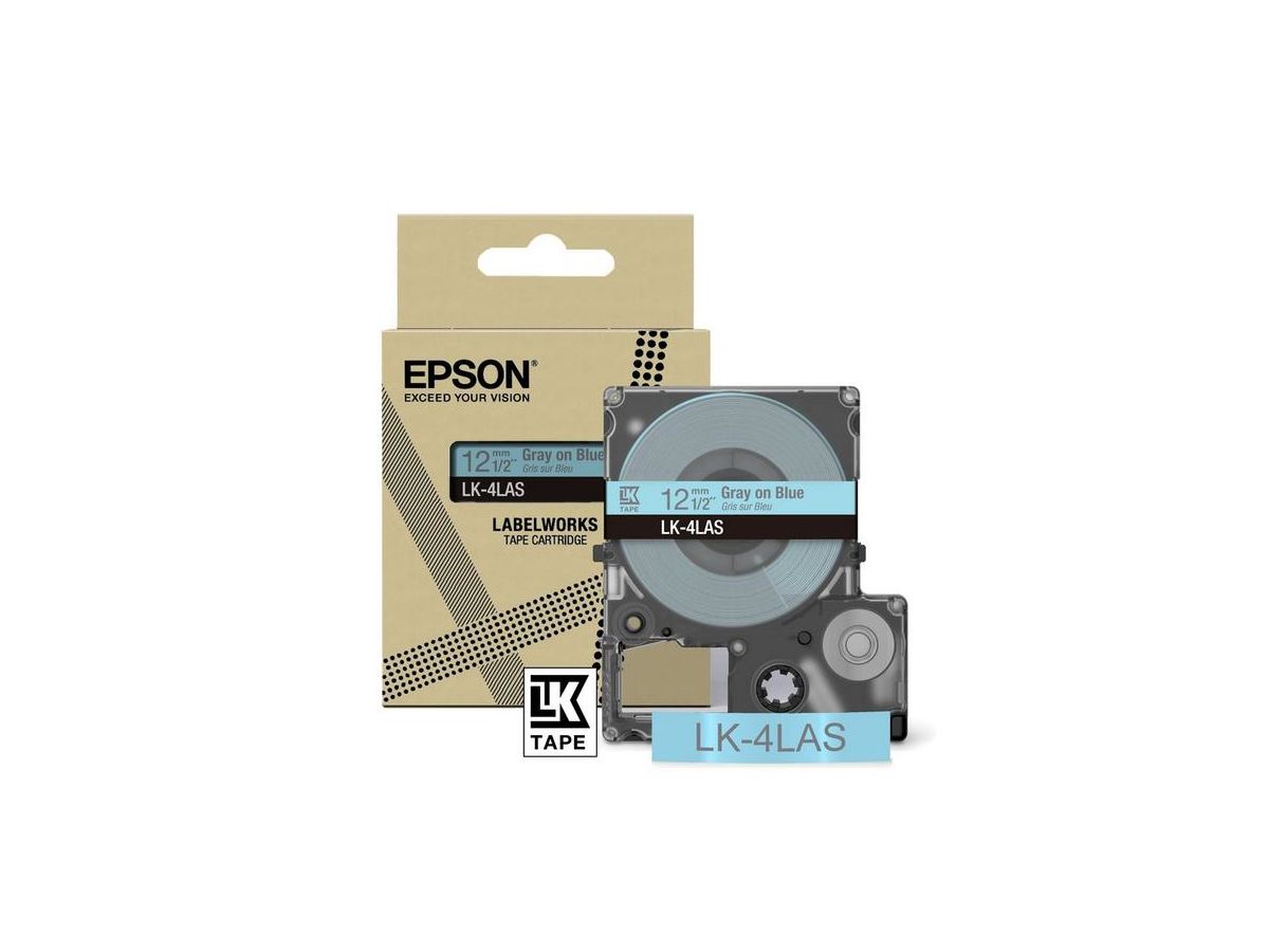 Epson LK-4LAS Grau, Hellblau