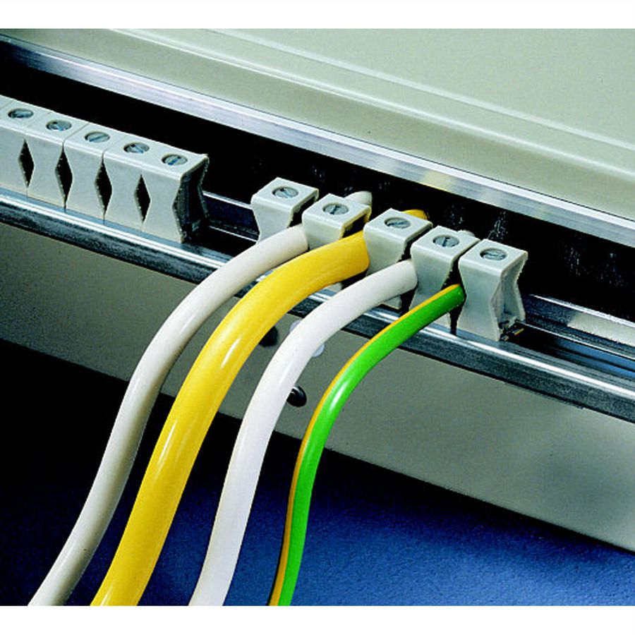 SCHROFF Klemmschellen für 19"-Verteilerbox - NTS KLEMMSCHELLE 14STK