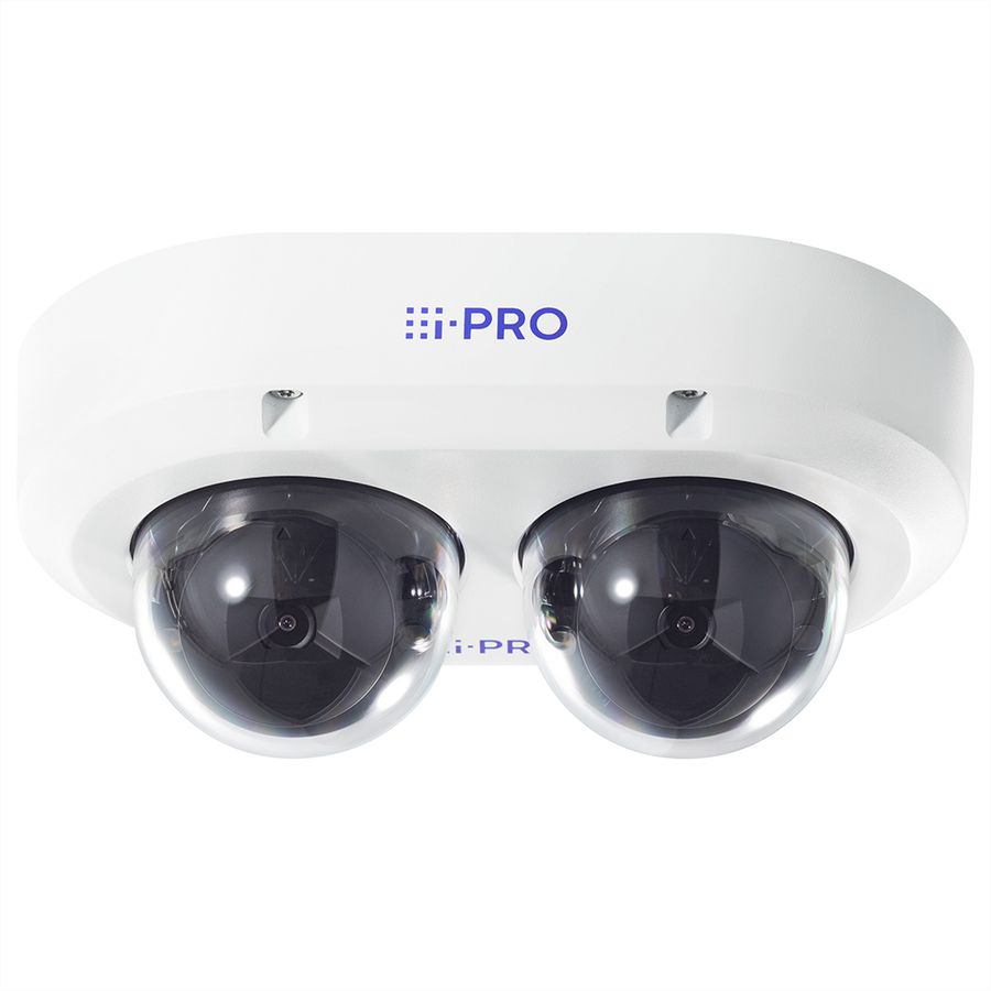 i-PRO WV-S85702-F3L Multisensor Kamera 2x 8 MP, 104°, IR-LED 40m, weiss