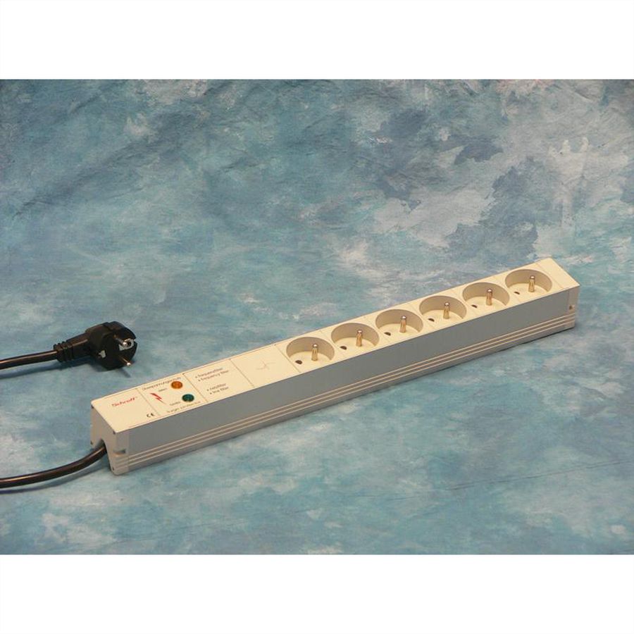 SCHROFF UTE-Steckdosenleiste - STDL.UTE 6DO.TRANSIENT.438.5