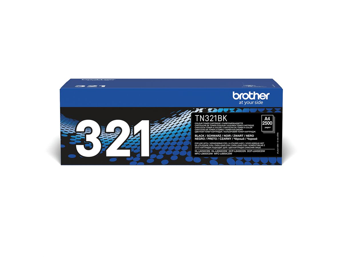 Brother TN-321BK Tonerkartusche 1 Stück(e) Original Schwarz