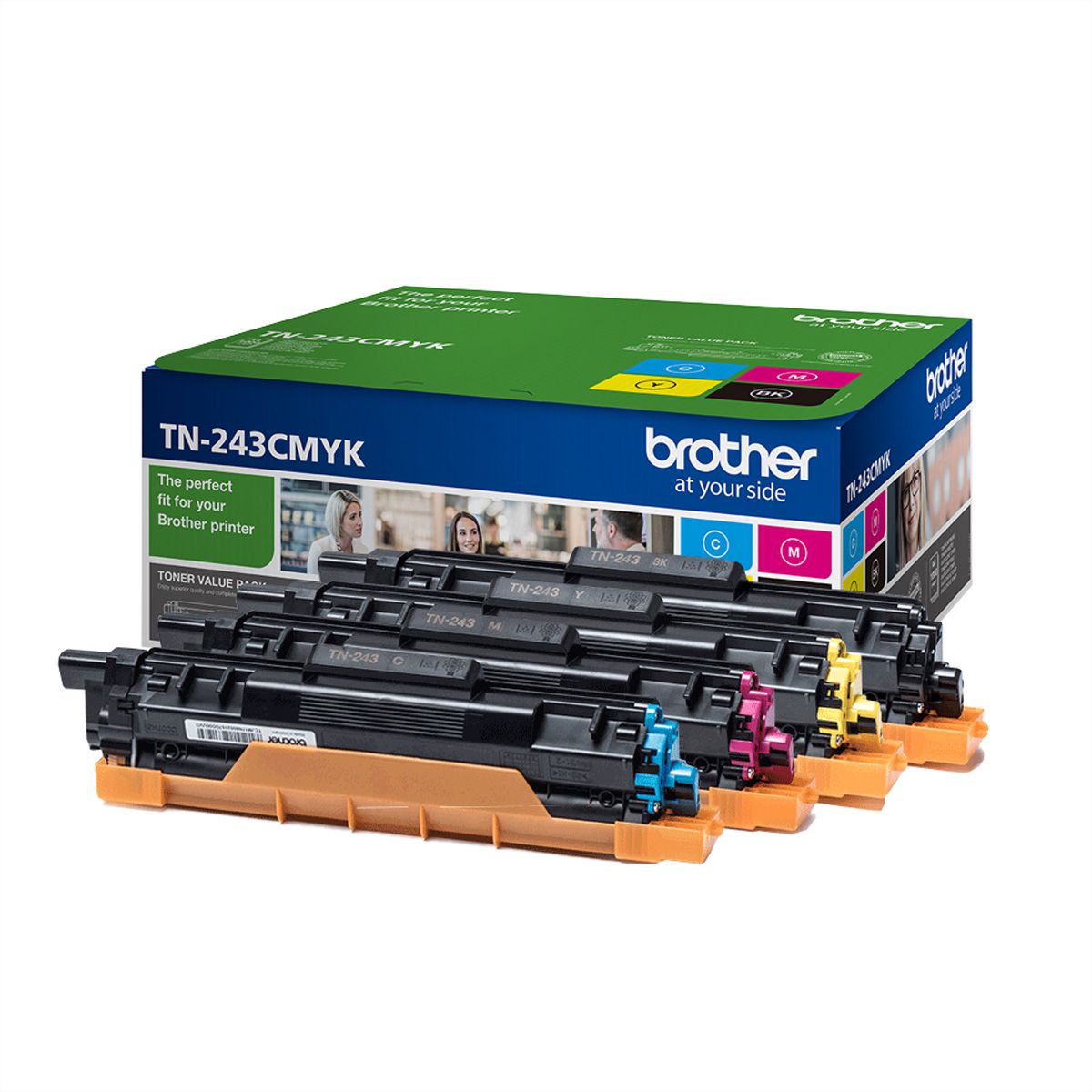 TN243CMYK, BROTHER Toner 4er Value Pack für HL-L3270CDW