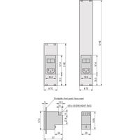 SCHROFF Netzeingangsmodul mit Filter - NETZEINGANGSMODUL 6HE 8TE