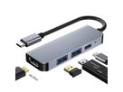 VALUE USB Typ C Docking Station, HDMI 4K, 2x USB A + Typ C PD