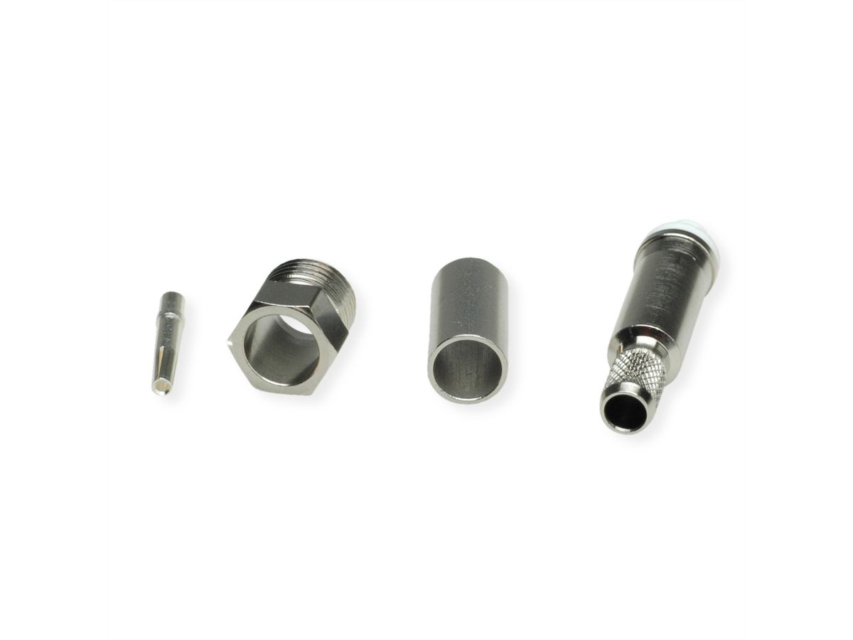 TELEGÄRTNER FME-Kabelbuchse, für RG-58C/U, crimp