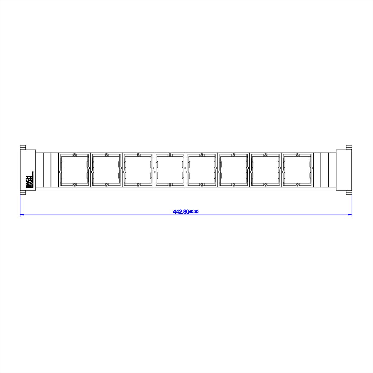 BACHMANN CONFERENCE TOP FRAME X-Large Einsatz 8x ABD