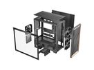 ANTEC FLUX PC Gehäuse Midi Tower Gaming ATX, schwarz