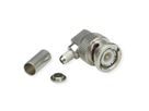 TELEGÄRTNER BNC-Winkelstecker 50 Ohm, für RG-223/U